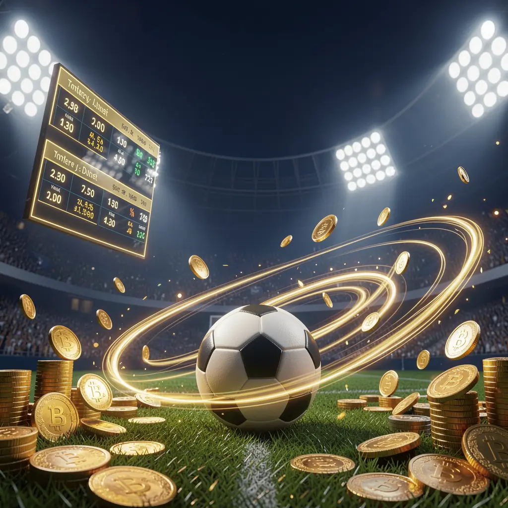 EPH88 sports betting page hero banner featuring a football stadium at night with bright floodlights, a soccer ball on green grass, glowing odds panels, golden coins, and dynamic light trails in a premium dark blue and gold cinematic 3D render EPH88 sports betting page hero banner featuring a football stadium at night with bright floodlights, a soccer ball on green grass, glowing odds panels, golden coins, and dynamic light trails in a premium dark blue and gold cinematic 3D render